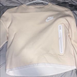 Nike crop crew neck